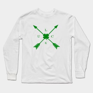 Lucky Shamrock Long Sleeve T-Shirt